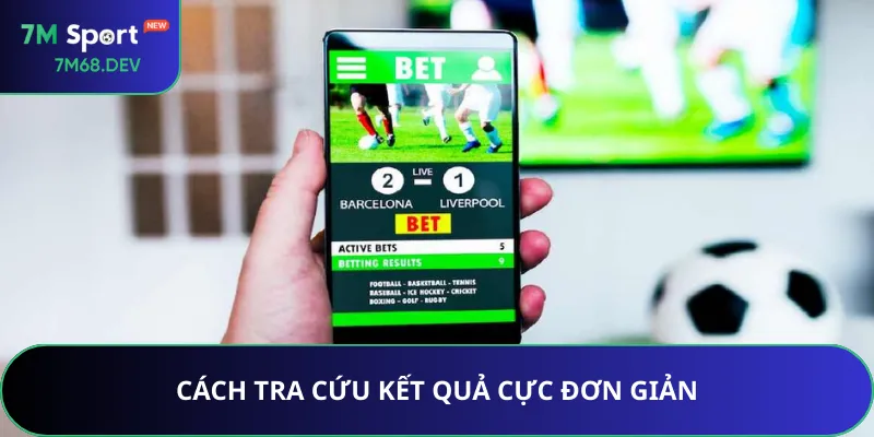 Cách tra cứu kết quả cực đơn giản